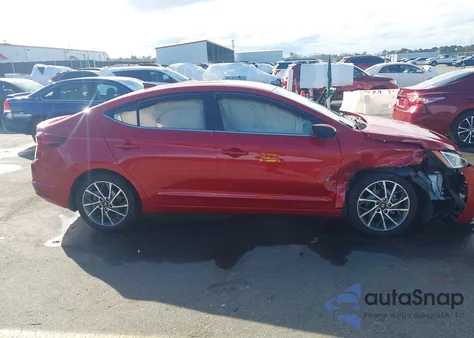 2020 Hyundai Elantra Limited z USA, uszkodzony, nr VIN 5NPD84LF4LH541223